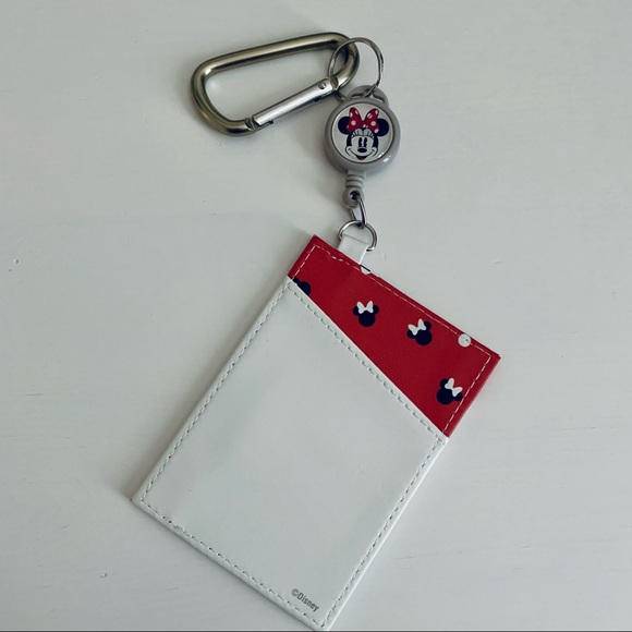 Disney Accessories - Disneyland Minnie Mouse Lanyard Card Holder